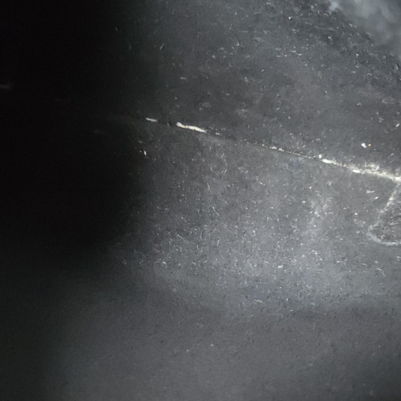 COACH Black Hippie Flap Leather Crossbody Bag #9135 - Picture 5 of 7